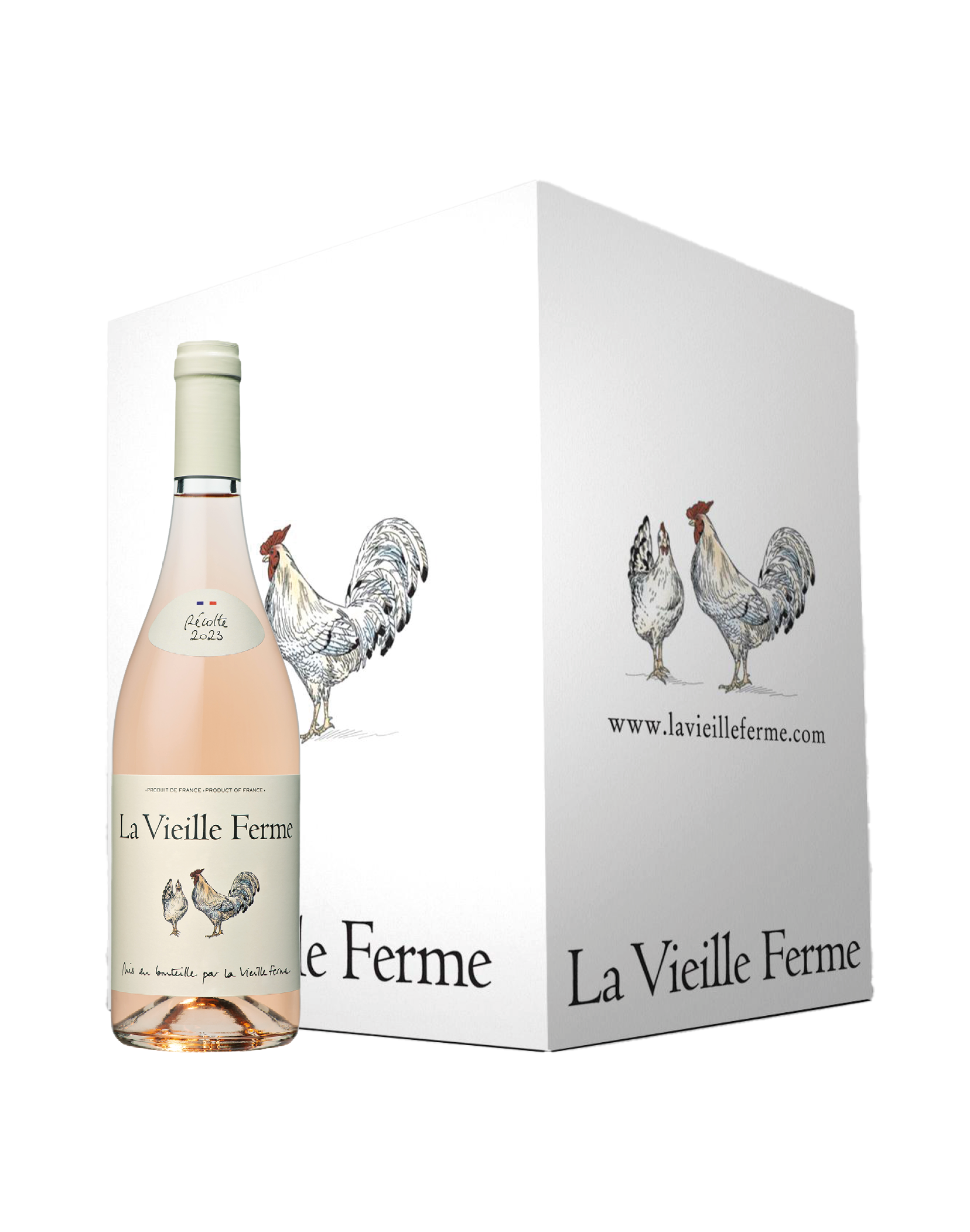 [ABONNEMENT] Cartons de 6 bouteilles - La Vieille Ferme Luberon Rosé